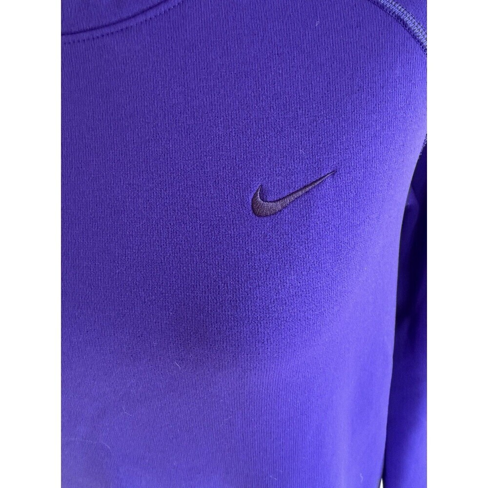 Nike Purple Women’s Pullover Sweatshirt Therma Fit Size Large - Picture 2 of 8